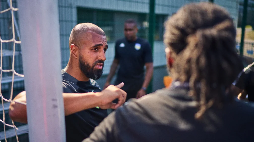 Flexible football scene in the UK