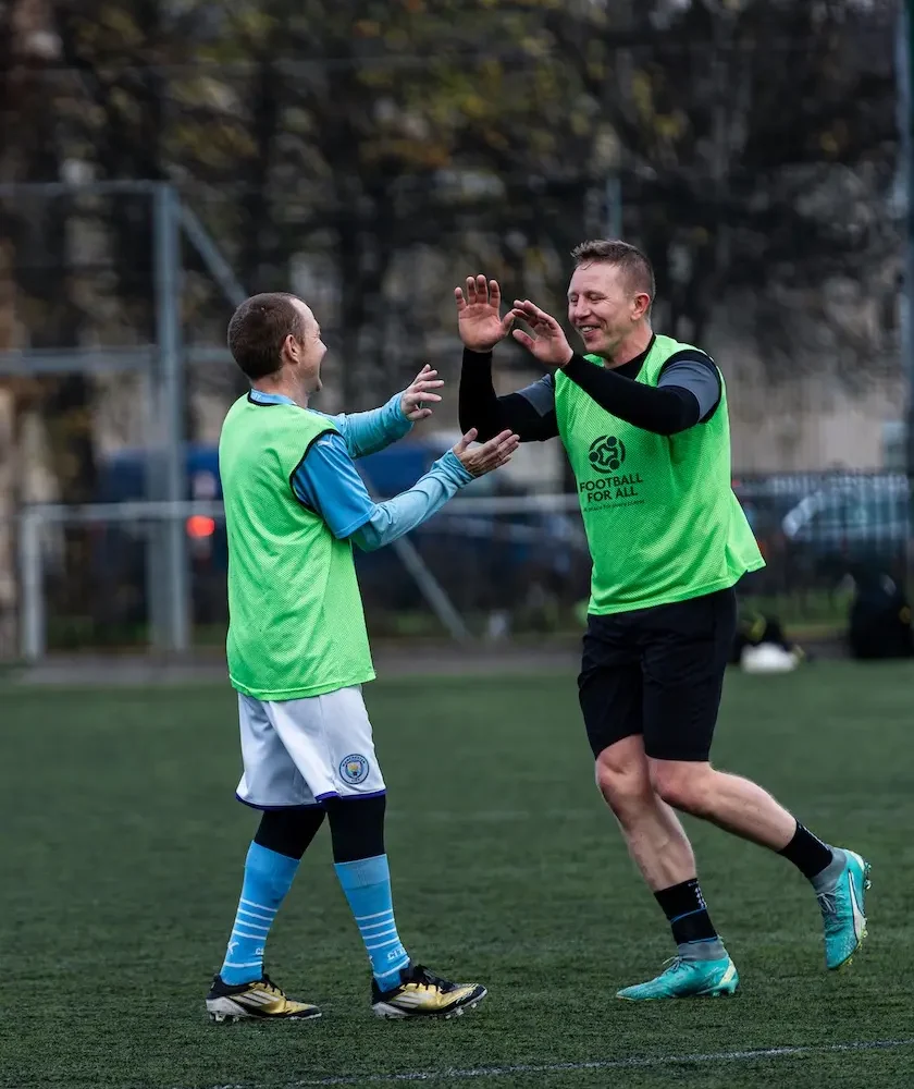 An innovative community partnership is transforming local football as Football for All and Leisure United work together t