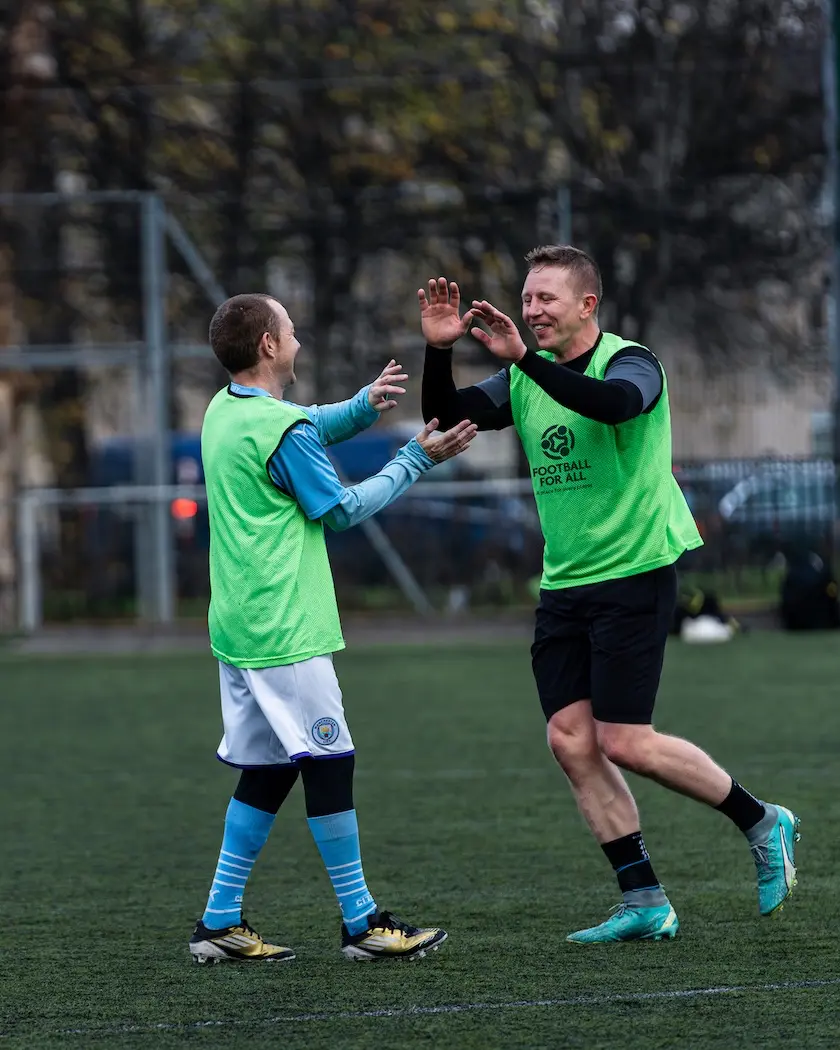 Home 17 An innovative community partnership is transforming local football as Football for All and Leisure United work together t