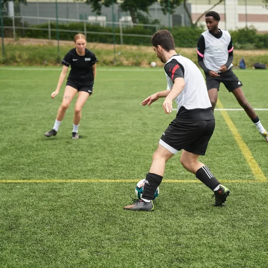Football for All players enjoying the game